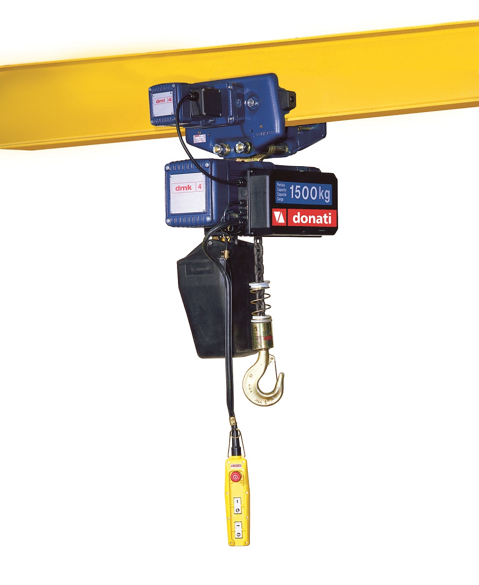 Donati – Paranco a catena con carrello elettrico