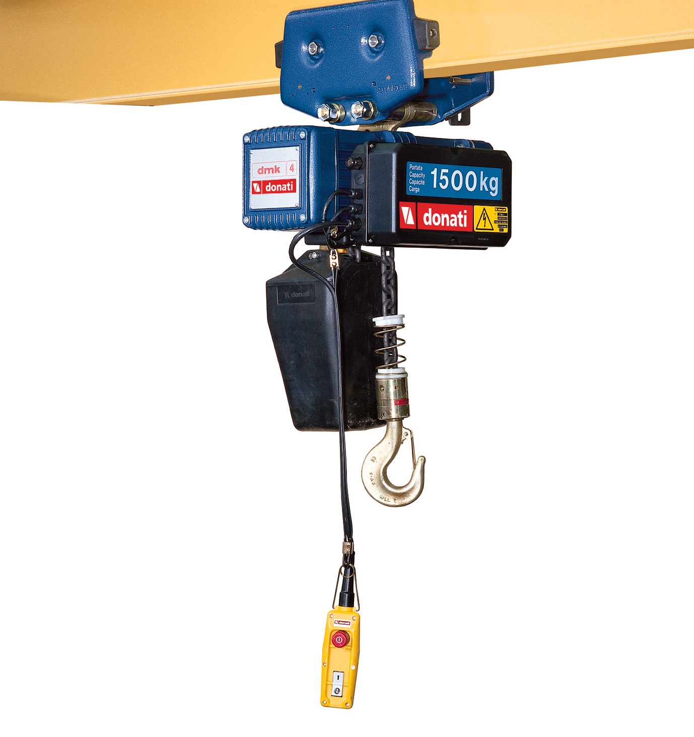 Donati – Paranco a catena con carrello manuale
